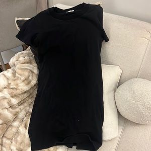 Rag and bone black cotton dress